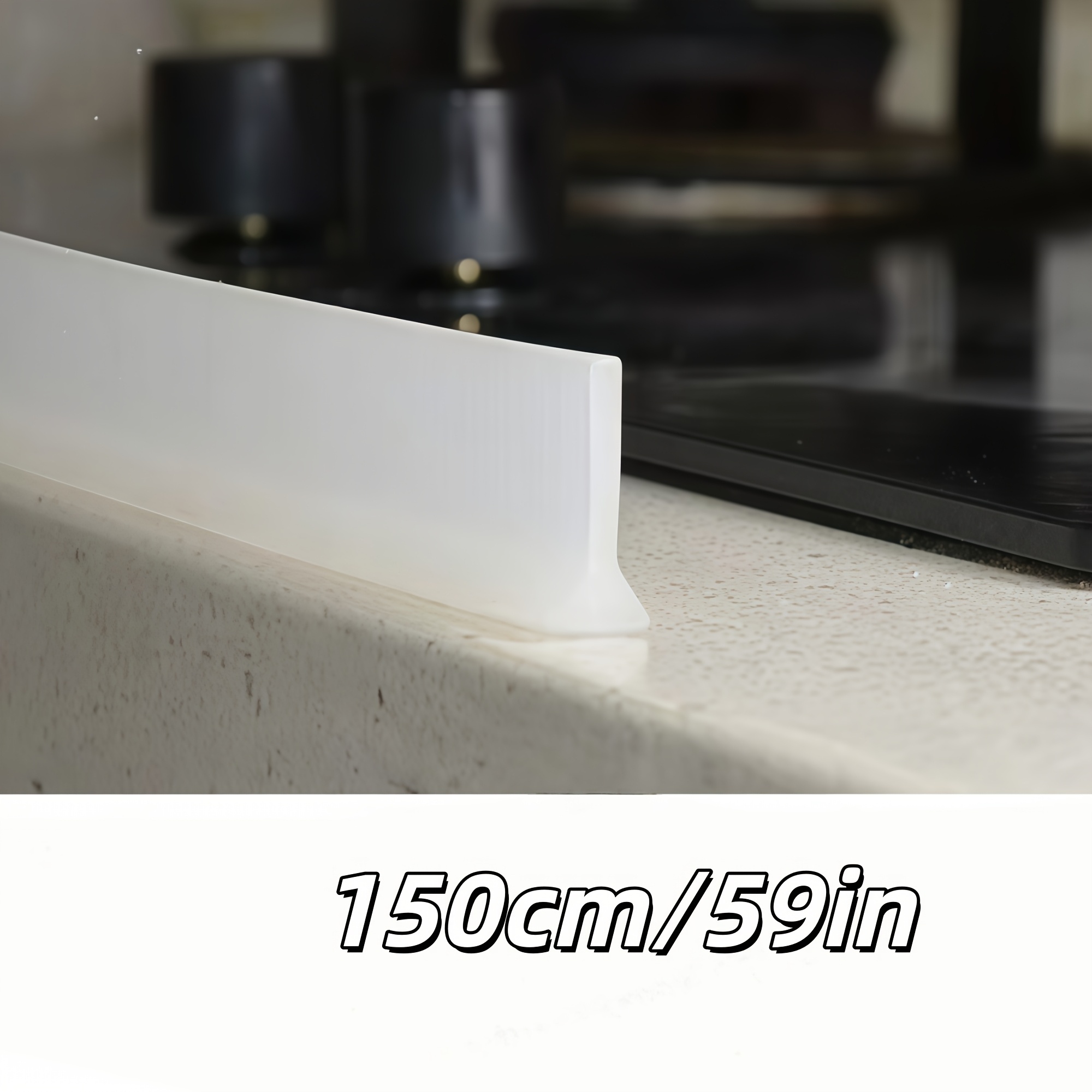 TEMU 118.11 Pulgadas Rejilla de Silicona Resistente para Bañera - Fácil Instalación, Alfombrilla Antideslizante para Baño/Cocina, Adecuada para Áreas