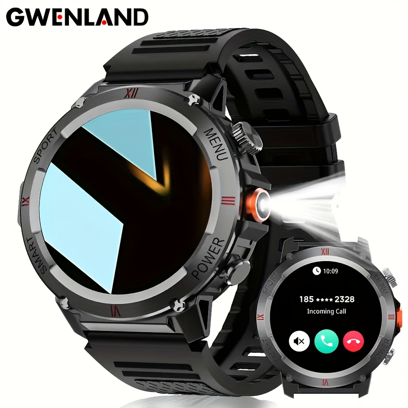 Gwenland 2024 Watch - 100 , Led Altimeter, Weather Forecast, For & Phone - Perfect Gift For