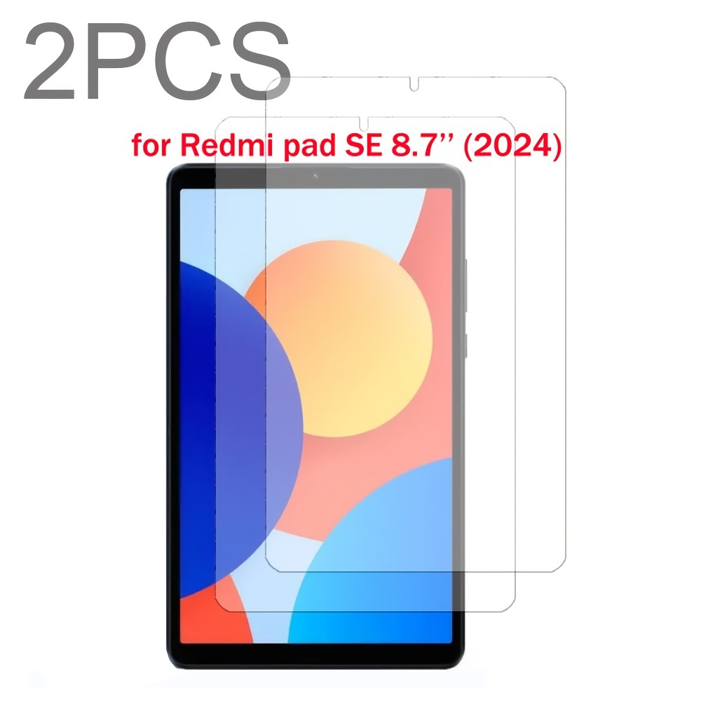 TEMU Xiaomi Pad .7'' 2024 - 2pcs Tempered Glass Screen Protector, 9h Hardness, Anti-scratch, -free Installation, Film