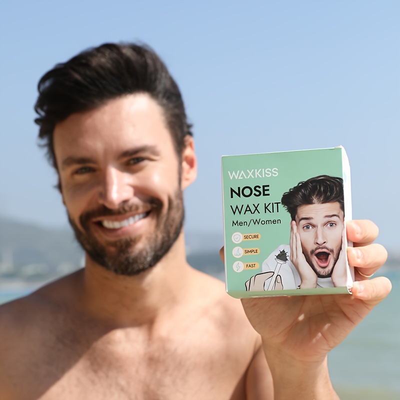 Nose Wax Kit Nose Hair Removal Kit Suitable For Men And Women Gentle Comfortable And Convenient Easy Hair Removal Safe And Hygienic Quick And Painless