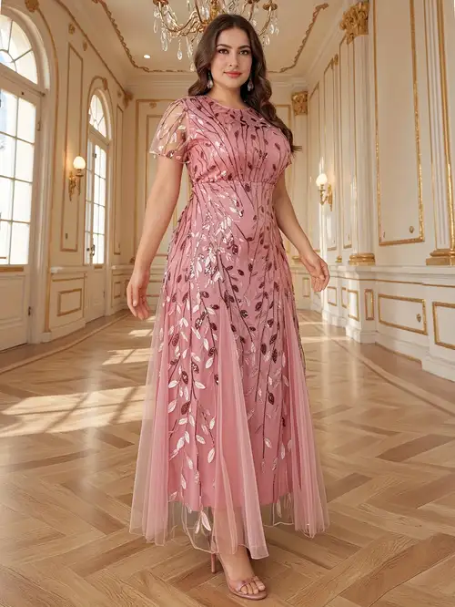 plus size, plus size women's v-neck beaded bridesmaid dress | Today's Deals | Temu South Africa plus size, plus size women's v-neck beaded bridesmaid dress | Today's Deals | Temu South Africa