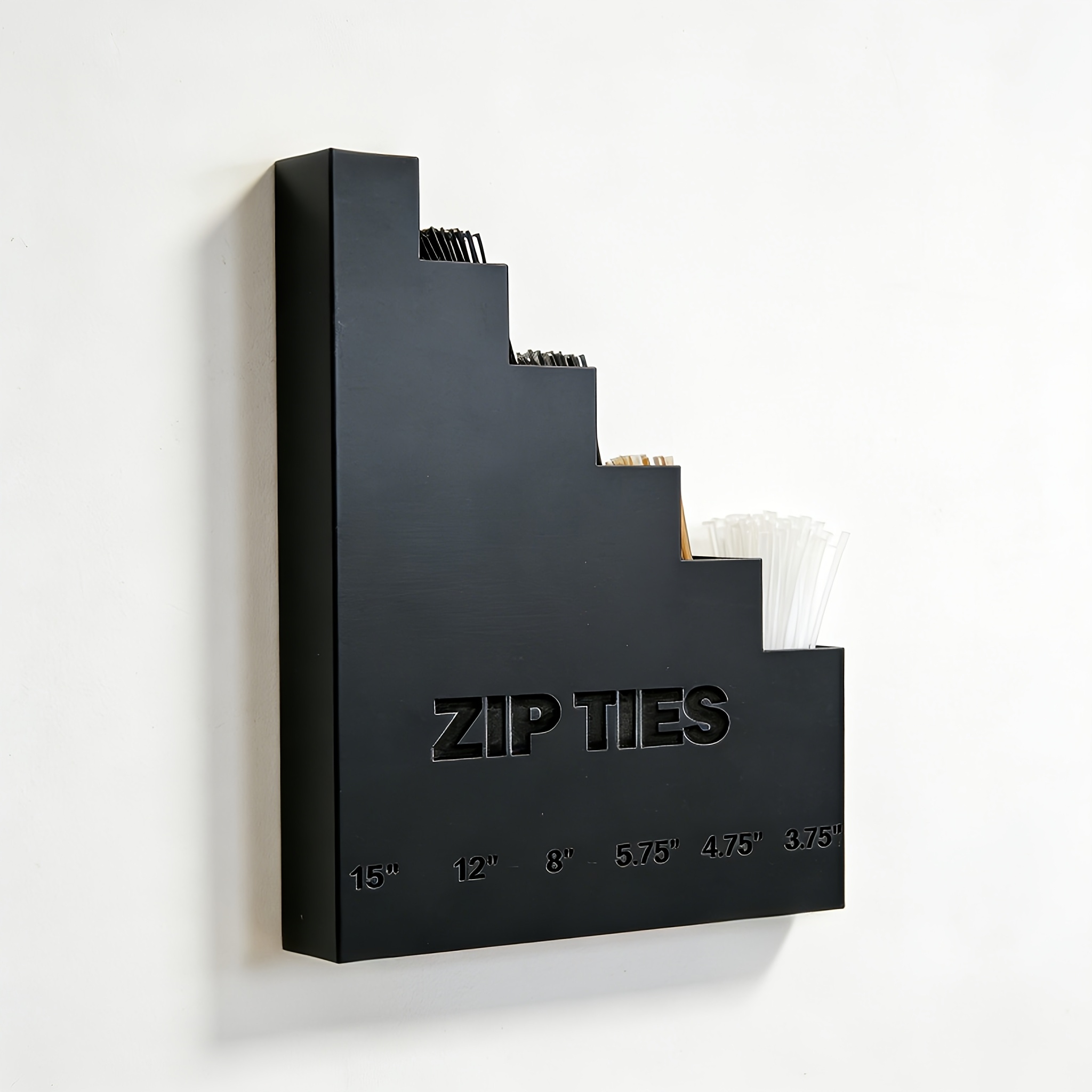 E-shop Wandmontierter Werkzeughalter, Kabelbinder-Organizer, mehrschichtiger Metallhaken-Stil, Werkstatt-Mehrzweck-Organizer