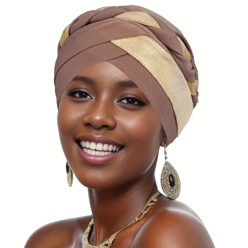 1pc turbans ladies heavy cross sequin Ukraine