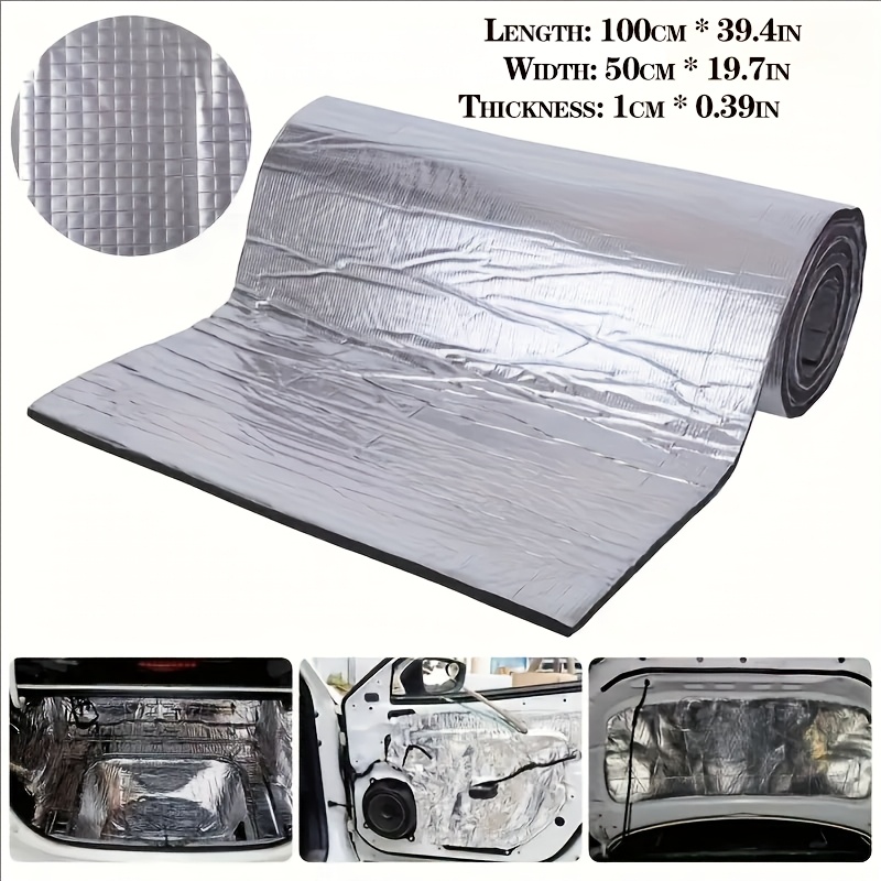 TEMU Използва се за звукоизолация и топлоизолация на автомобилни двигатели, вътрешност на автомобилни каросерии, звукоизолационни плънки за