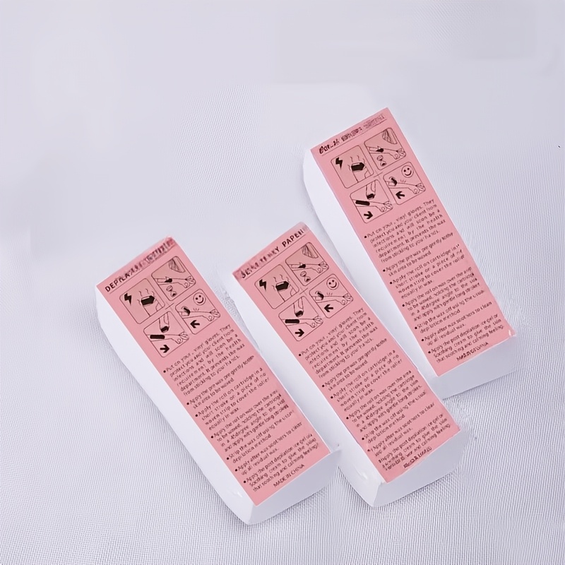Image of 300pcs Disposable Waxing Strips, Dense Wax Paper Waxing Strips, Waxing Strip Rolls For Beauty Salons And Nail Salons, For Women, Essential For Hair Removal