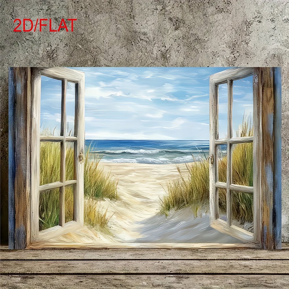 TEMU 2d Flat, [jit]2d Flat 1pc Frameless Bedroom, Office, Living Room Wall Home Decoration Paintings, Color Paintings, Printed Paintings, Murals,