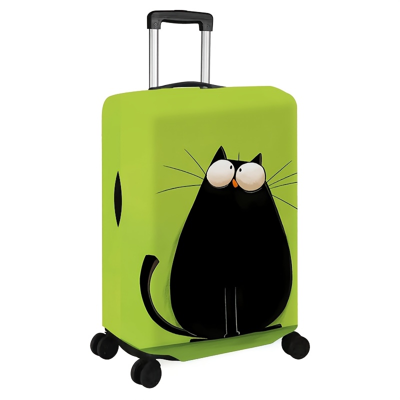 TEMU Essential Travel Item, A Suitcase Cover With A Black , Suitable For Luggage Sizes Between 45.72 To 81.28 Centimeters, Making It An For Business