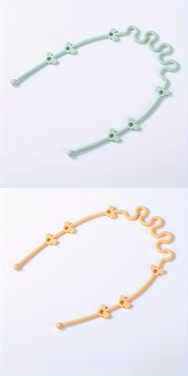 1pc silicone chain tooth   chain silicone grinding rod with rope details 3