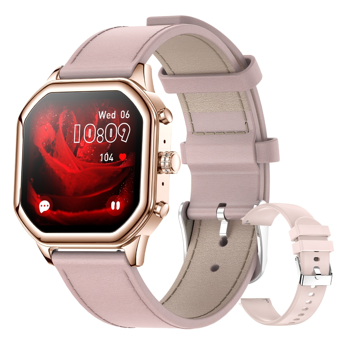 Temu – TEMU Qtljjby Watch 1.4hd Wireless Call Sports Watch, Fitness Activity Women Smartwatches