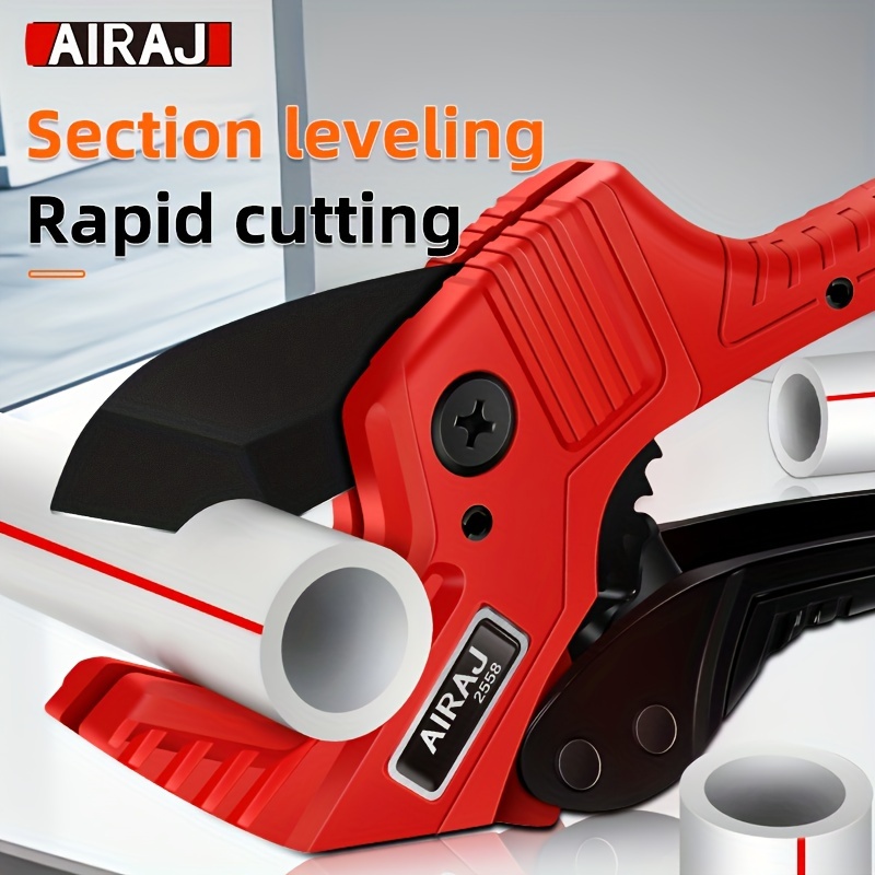 

1pc Airaj Multifunctional 42mm Pipe Cutter, Professional Grade Cutting Tool, Universal Pp Material Scissors, Large Opening Manual Tool