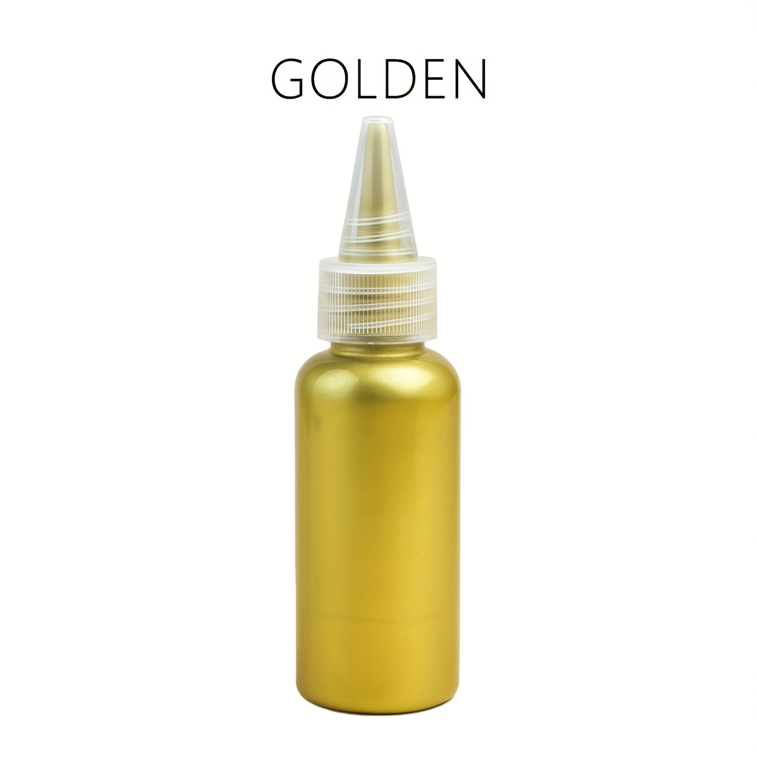 Metallic Acrylic Paint 50ml Vibrant Shimmer Color For Diy Art, Decoration &