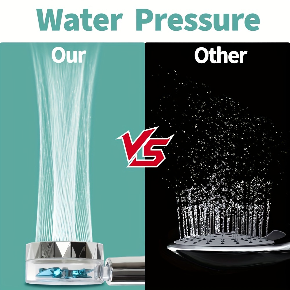 Boosting Shower Head for Super Pressurized Water Flow