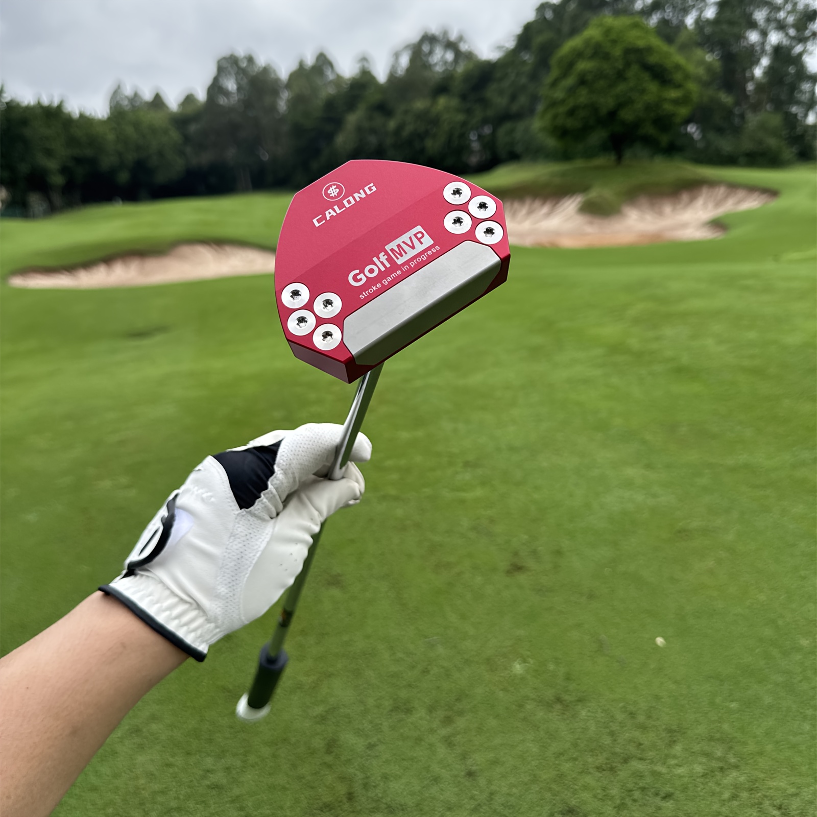 zero torque golf mvp golf putter black red golden 34 - Temu