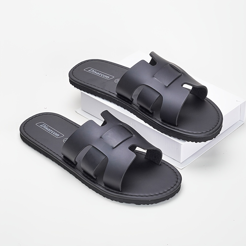 TEMU Ciabatte da con cinturino incrociato a forma di H, nuovo stile estivo, ciabatte con cinturino singolo , suola morbida antiscivolo e resistente