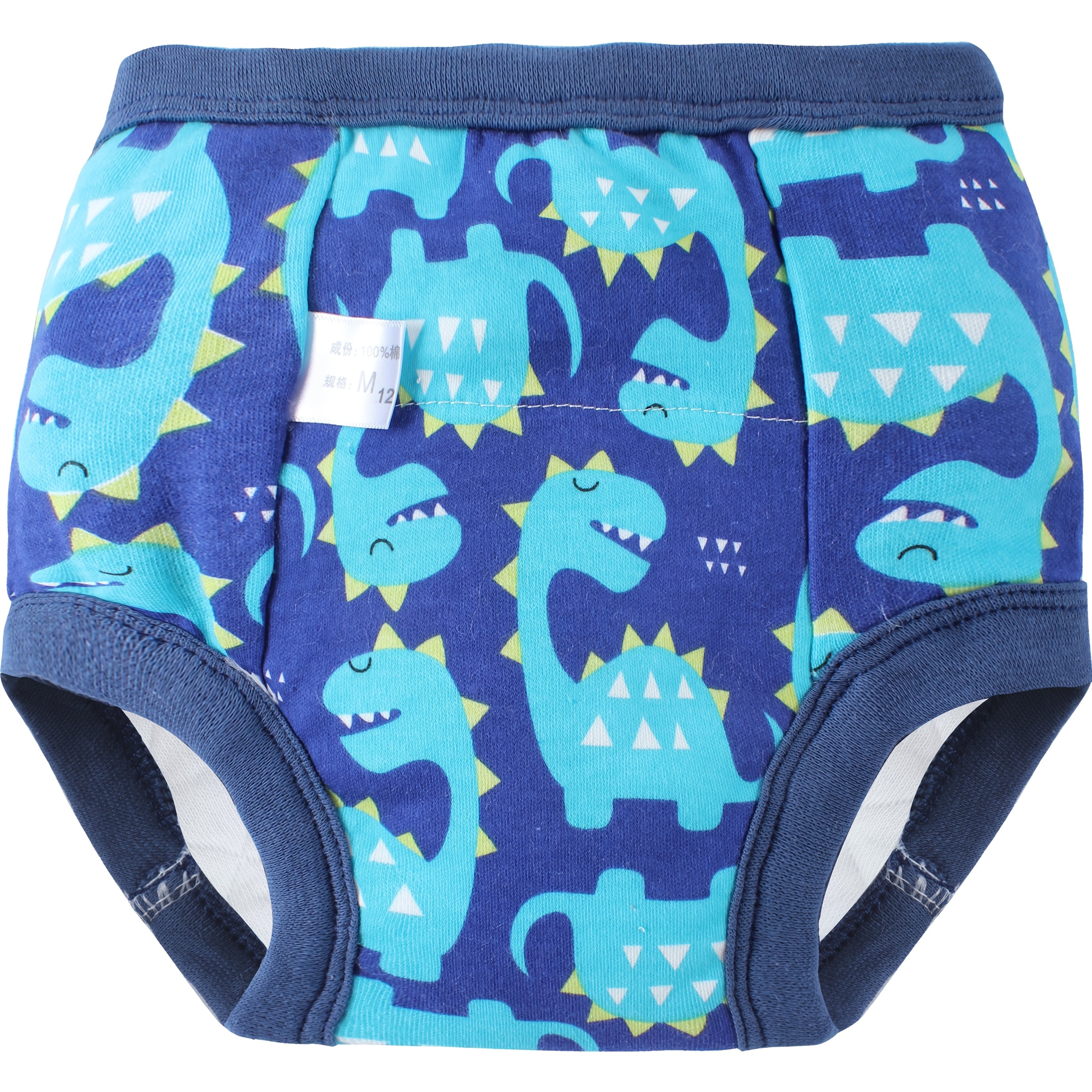 8pcs training pants washable cute animal patterns   potty training gifts   light blue details 7