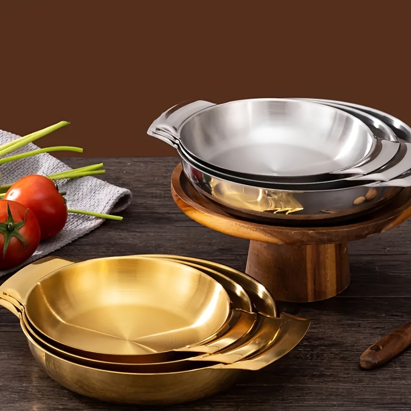 a versatile double handled stainless steel cooking pot heat resistant suitable for seafood and hot pot dishes suitable for   hotel and small restaurant easy to clean details 7