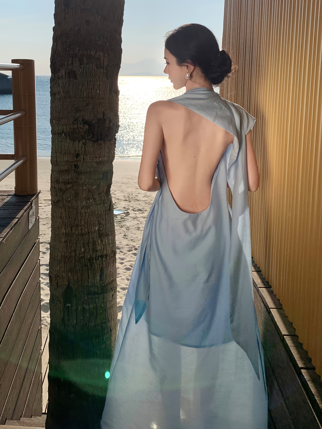 sachin and babi light blue dress Backless Dresses | Low Back & Open Back Dresses