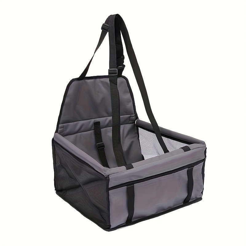 E-shop Gemütlicher Haustier-Autositz mit Sicherheitsgurt - Ideal für kleine Hunde und Katzen, Strapazierfähiger Stoff-Reisekorb