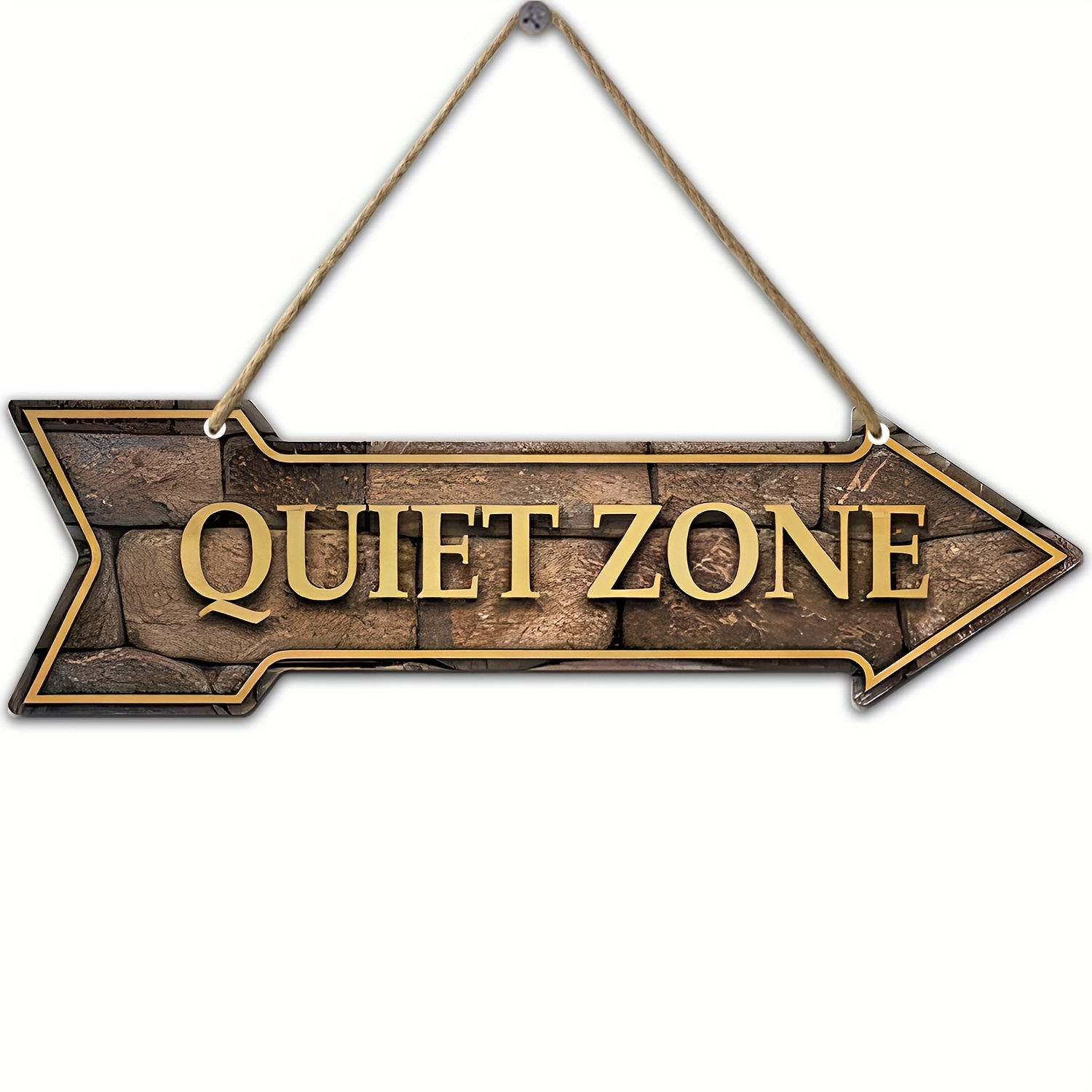 1pc, arrow sign, quiet area sign, holiday decoration, wreath center, wreath  attachment, daily decoration, arrow sign (27cm*8cm/10.6in*3.1in) for homes,  walls, rooms, , courtyards, garages, restaurants, bars, cafes, shops - home  \u0026 kitchen -, image size:1500x1500