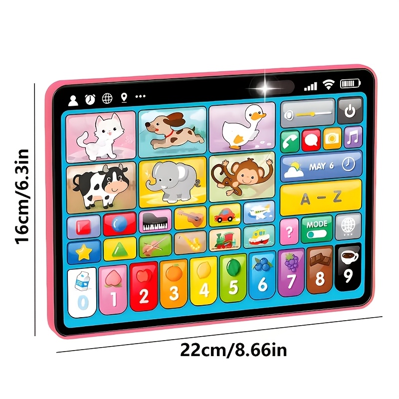 Children's Learning Machine, Learning Machine, Language Switchable - English, French, Spanish, Reading Pen, Kids Tablet, Toys, Gifts, Children's Gifts