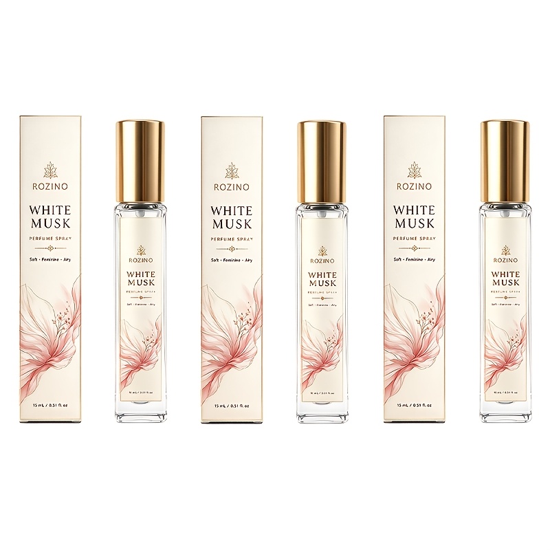 TEMU 3pcs Scent Gift Set For Women, Floral Fragrance Spray Collection, Elegant Sweet , Portable Set, Long-lasting Scented Spray, Luxury Gift Box Set