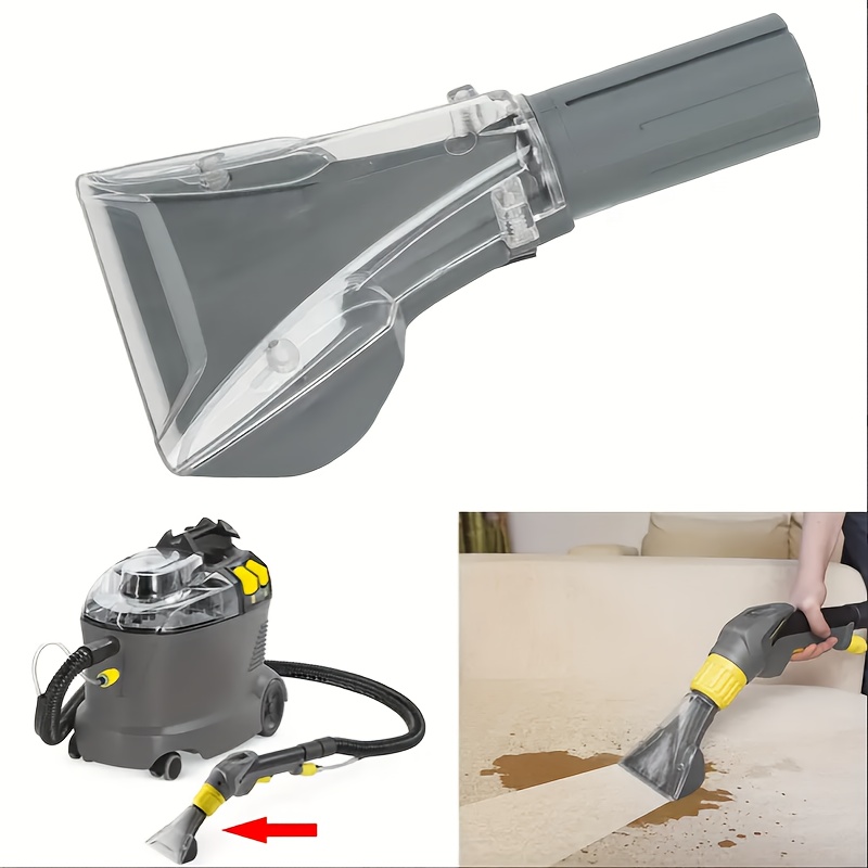 compatible with karcher indoor decoration nozzles for   8 1 10 1 and     tools spare parts for karcher  8 1 home carpet cleaners and  10 1 commercial spray extraction machines featuring a hand held suction nozzle and standard handle 4 130 001 0 details 3