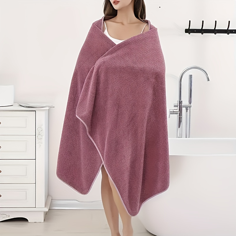 

6pcs Of Oversized Super Towels, Towels, Square Towels, Absorbent And Quick-drying Ladies Bath Towels, Cute And Comfortable Household Towels, Bathroom Items, Household Items