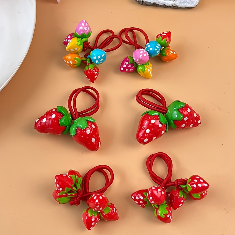 new years hair tie girl hair rope cute hair - Temu Kuwait