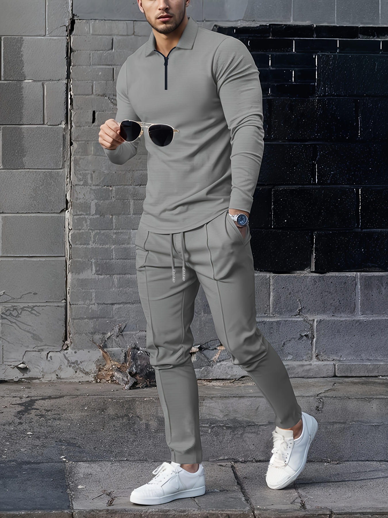 new set zip pantaloni sportivi Temu Switzerland