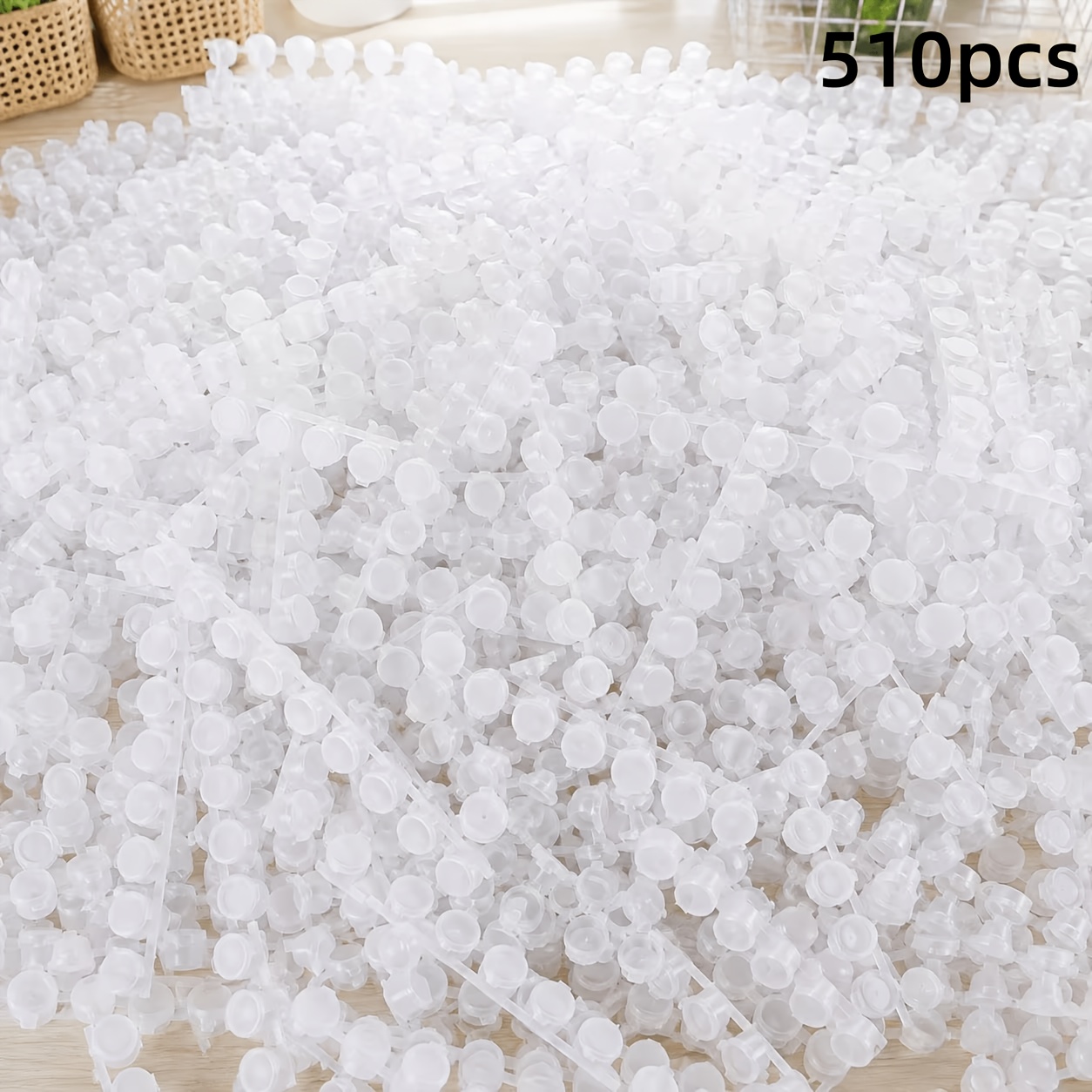 TEMU 510pcs Empty Pots, Suitable For Art Supplies, With Leak-proof And Easy-seal Lids, Durable Small Containers Used As Acrylic Paint Mixing Cups,