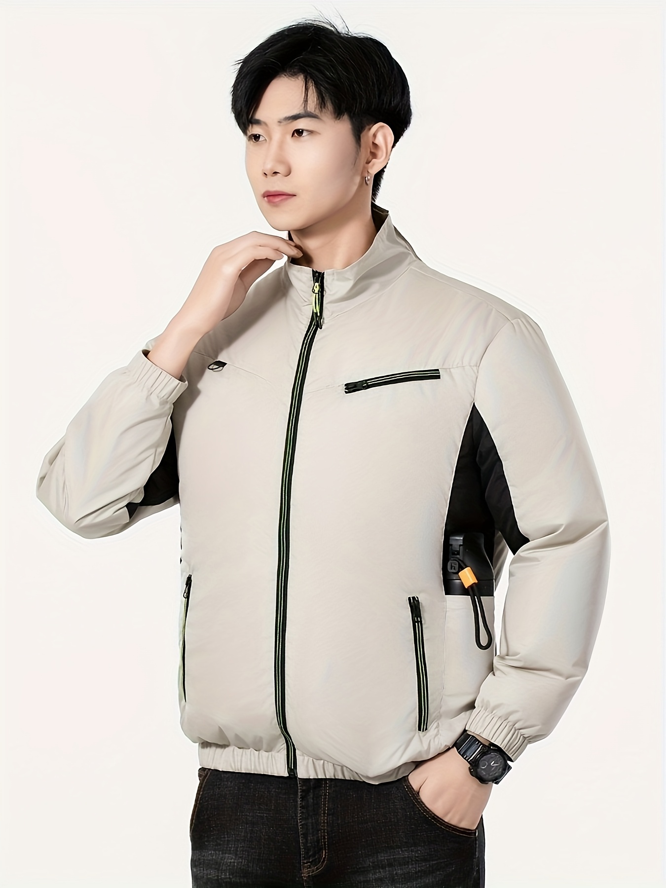 one cooling jacket fans one cable unisex refrigeration Temu Kuwait