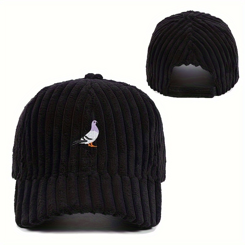 

Festive Corduroy Baseball Cap With Embroidery - Christmas