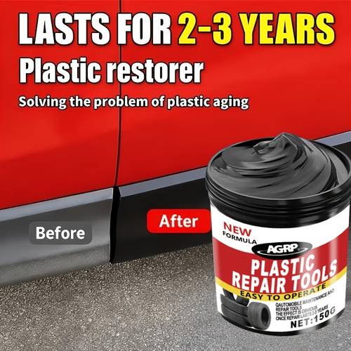 reparaturset für kunststoffteile an türen, armaturenbrettern, lenkrädern und allen schwarzen, äußeren und inneren komponenten