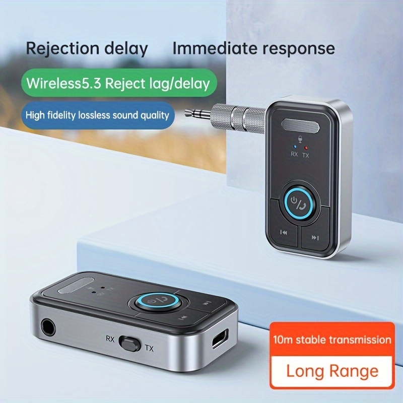 Kaufe Bluetooth Aux Adapter Dongle USB auf 3,5 mm Klinke Auto Audio Aux  Bluetooth 5.0 Freisprecheinrichtung für Autoempfänger BT Sender