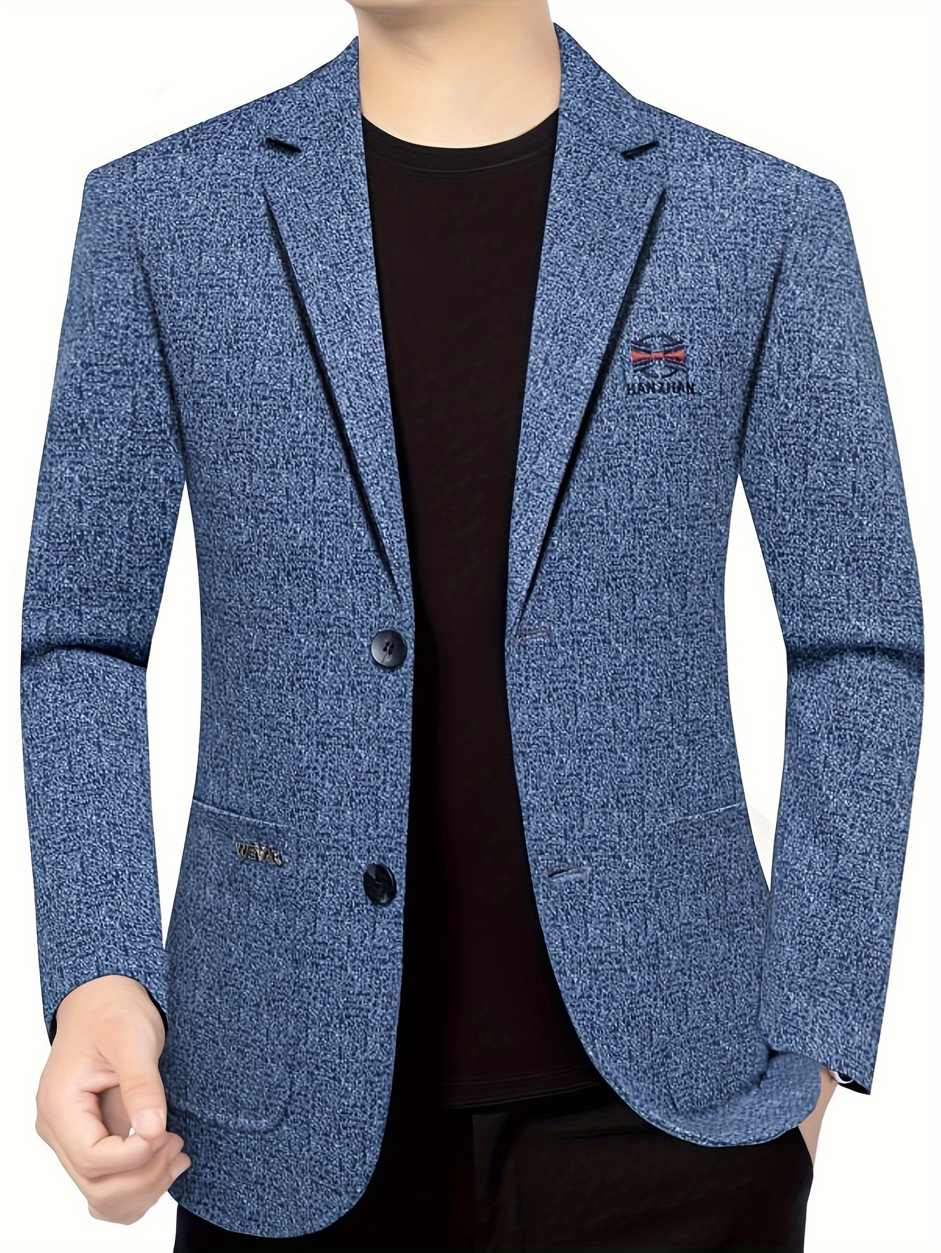High-end Men's Suit, Spring and Autumn Casual Blazer, Business Suit Jacket