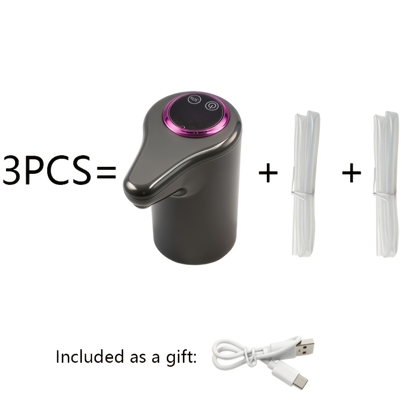 Električna vodna črpalka | Črpalka za vodo za doziranje | USB napajalna črpalka za napajanje, LCD zaslon, USB polnjenje, kompatibilna z večjimi