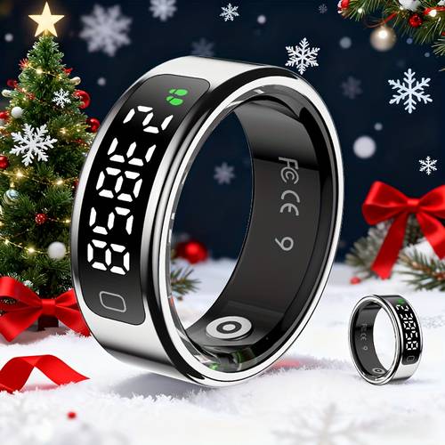 smart ring for women men anillo inteligente fitness with pedometer sleep tracking remote exercise monitoring mother gifts christmas health ring for ios and