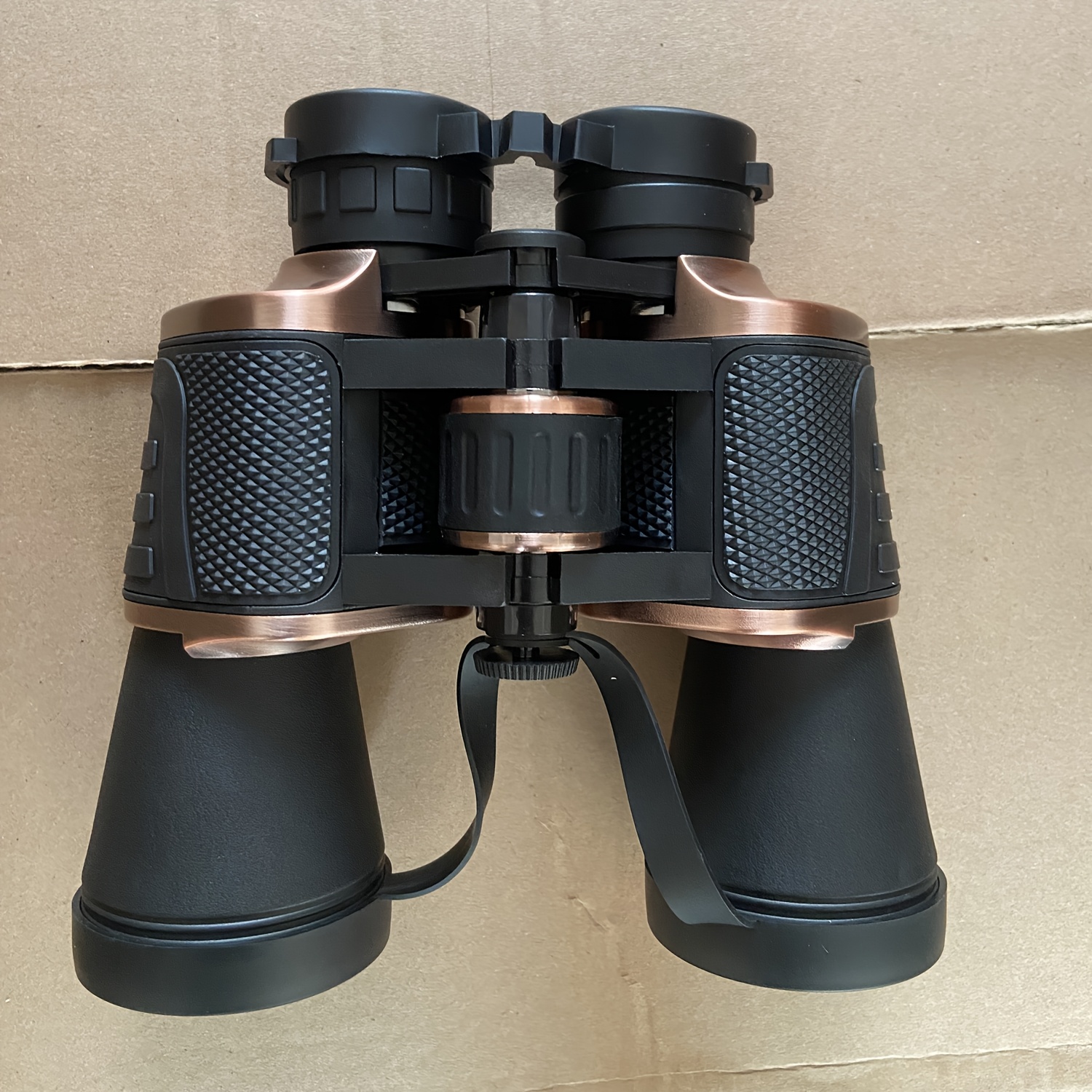 TEMU 10x50 Hd Professional Binoculars - Compact Long-range Outdoor Telescope With Prism & Fmc Coating - Durable Rubber, Black, Ideal For Hiking, Camping, Bird Watching, Football Games
