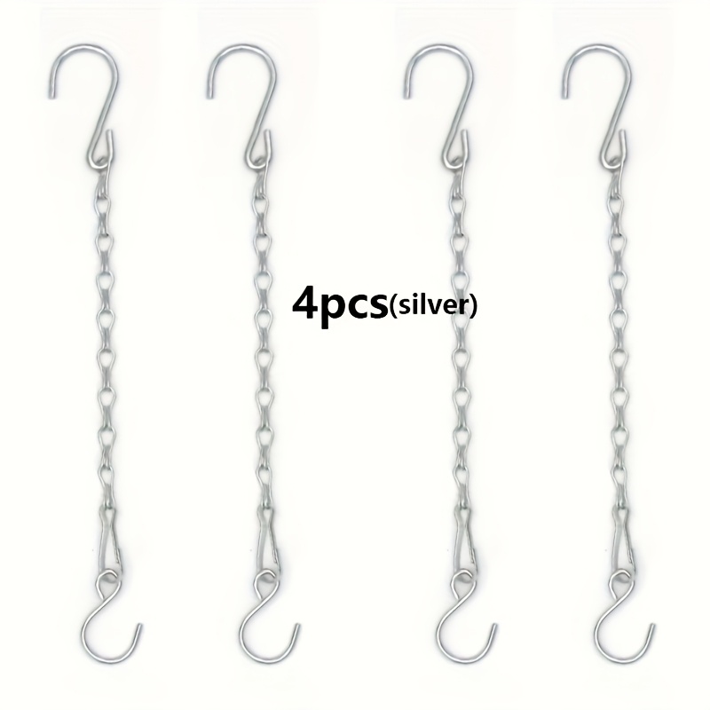 Adjustable Metal Chain Suit, 11.41 Inches-ideal For Indoor And Outdoor Decoration, Bird Cages, Wind Chimes And Christmas Decorations, Christmas Decorations