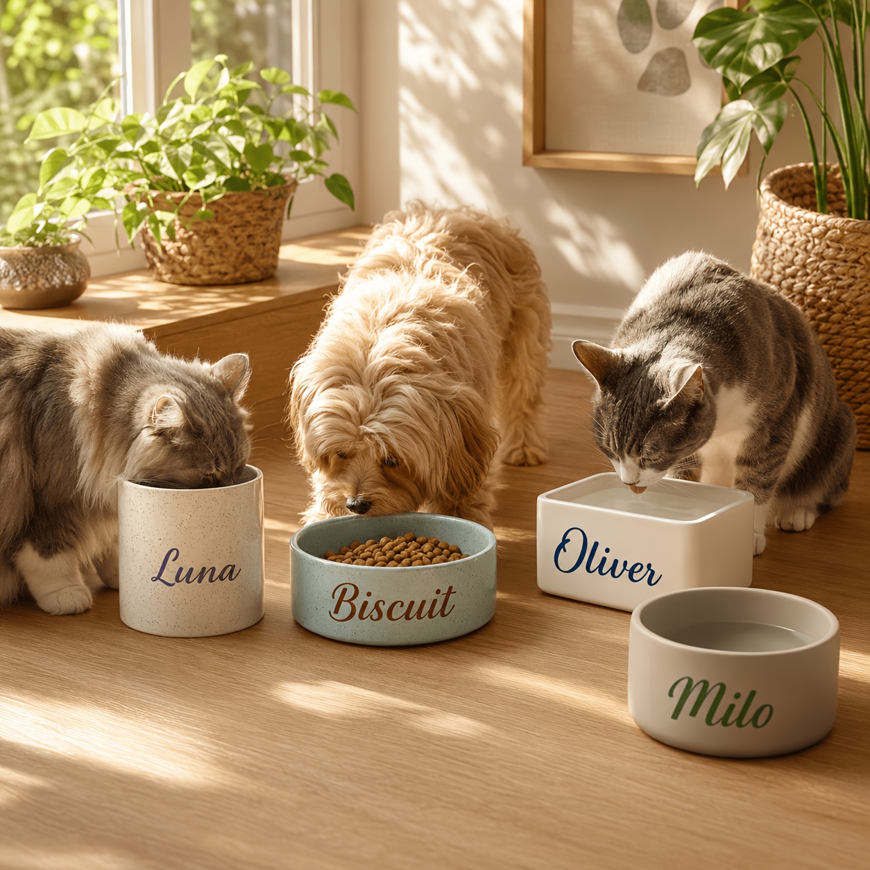 DIY Customizable Personalized Flower Decoration for Pets