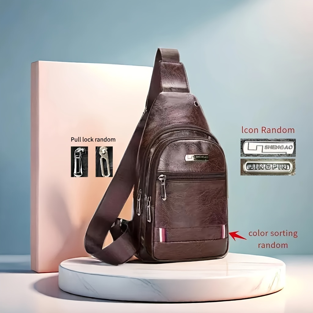 

2024 New Chest Bag Unisex Casual Fashion Shoulder Messenger Bag Fashion Chest Messenger Bag