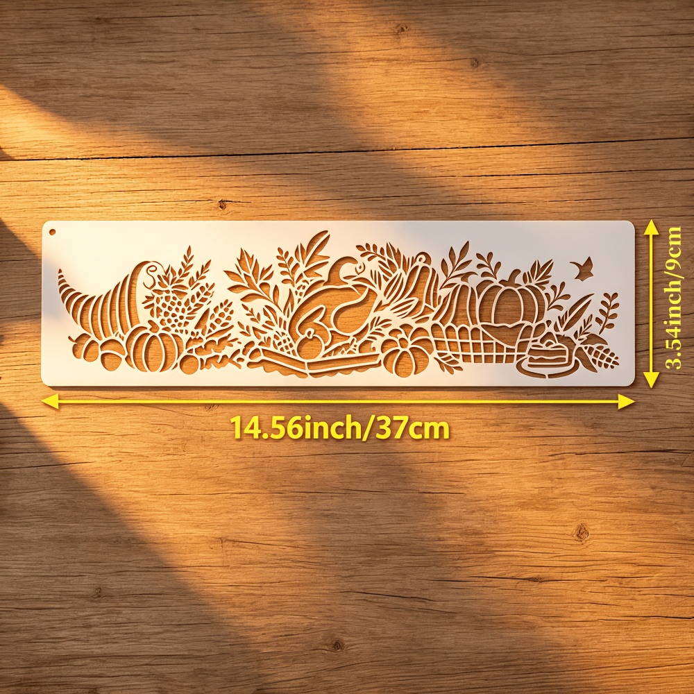 Reusable Washable Plastic Hollow-Out Screen Printing Plates