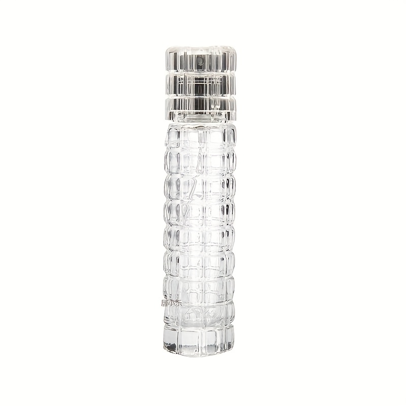 30ml/1.01oz Portable, High-capacity Glass Spray Bottle Features Lattice Anti-slip Design And With Golden Or Silver Nozzles, Making It An For A Of Holiday Gifts.