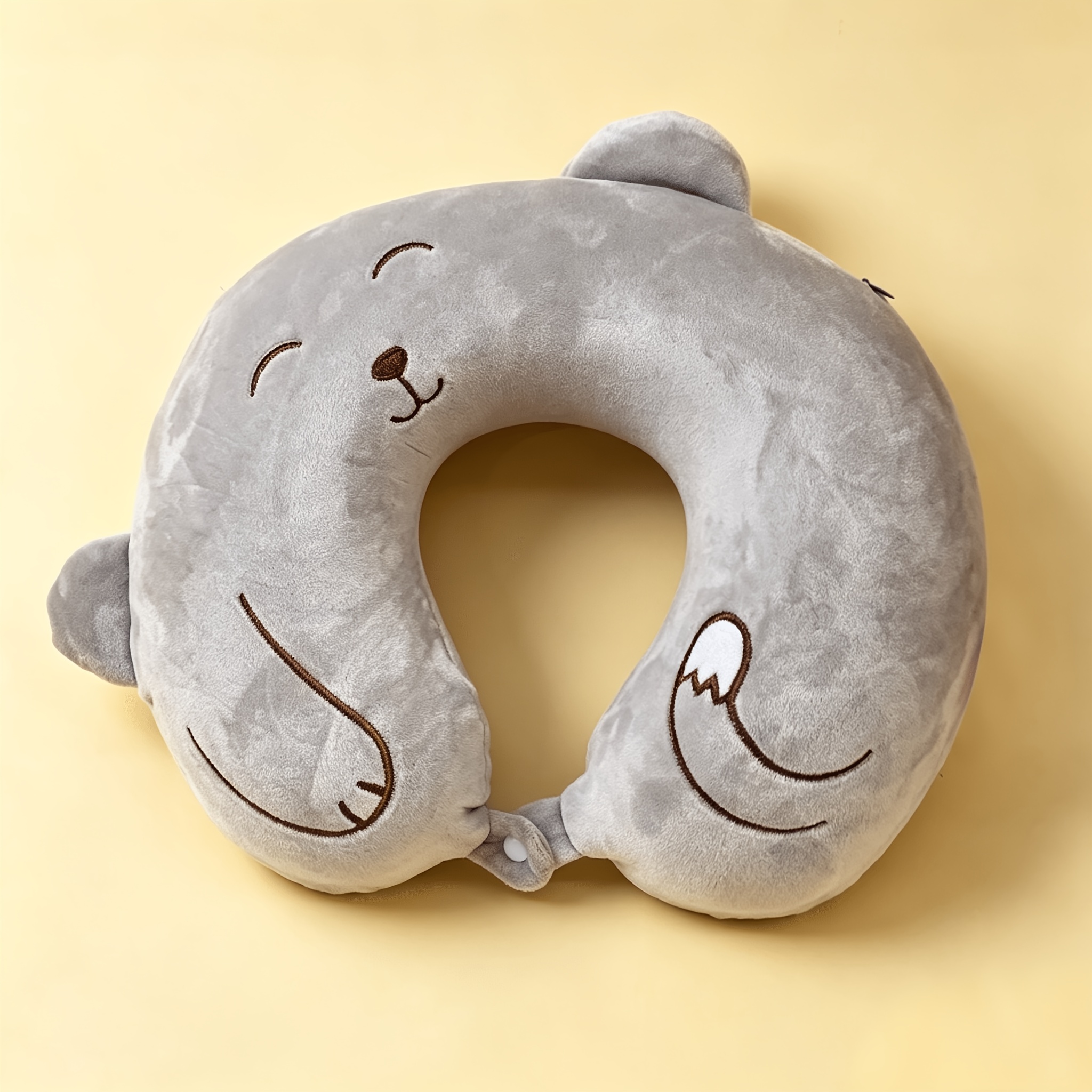 TEMU U-shaped Neck Pillow, Portable Travel Neck Pillow For Car And Airplane Use, Cervical Support Pillow For Travel And , Cervical Spine For Airplane