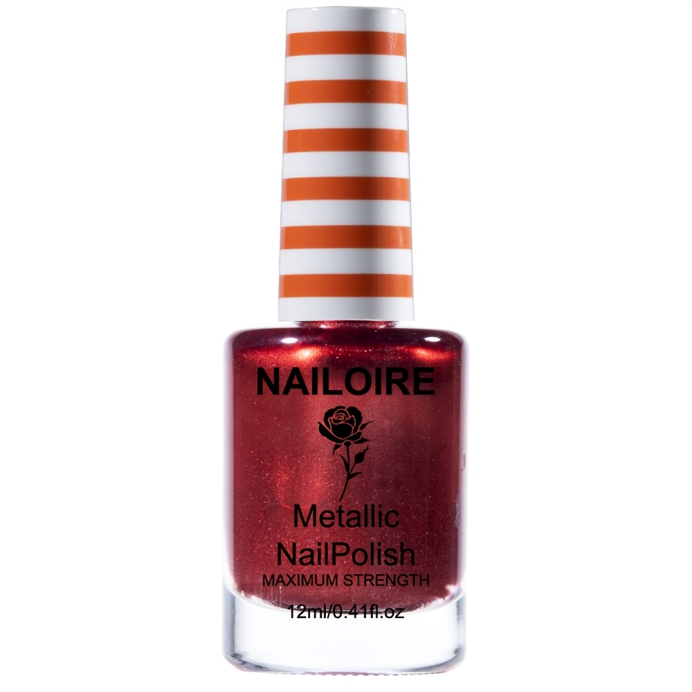 Nail Polish Alcohol-free Tones Brightening Quick Stay Mirror Plating Level Shine Long-lasting Shimmer Non-dull Daily Use More Durable
