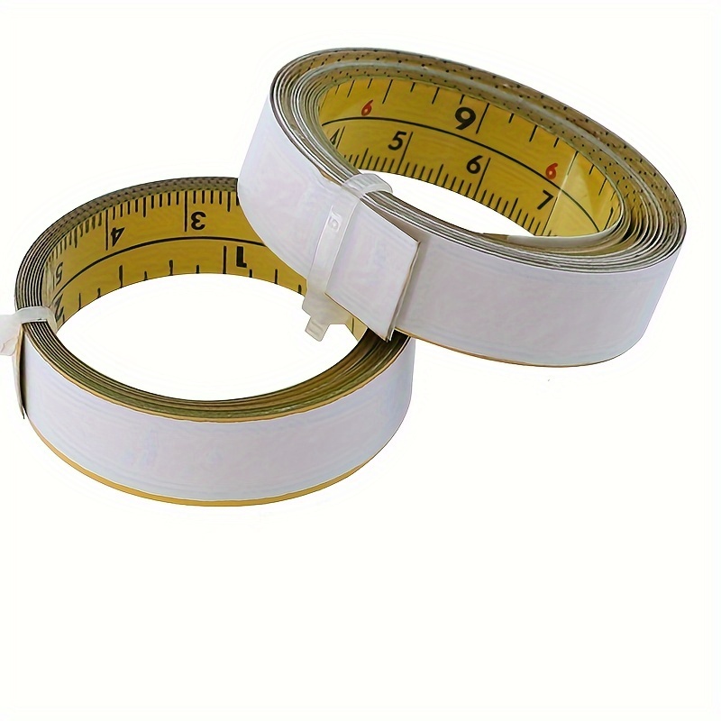 

Self Adhesive Tape Measure, Imperial And Metric Self-adhesive Tape Measure, Steel Oblique Cut Saw Scale Oblique Cut Rail Ruler