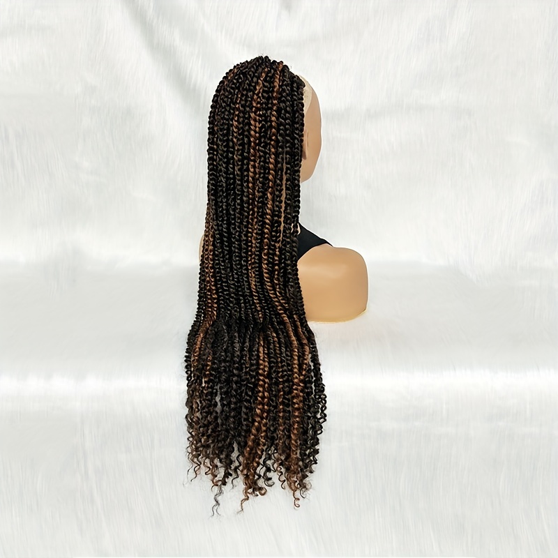 elegant long braided ponytail extension for women soft synthetic hairpiece with drawstring versatile natural   for daily wear and parties details 0