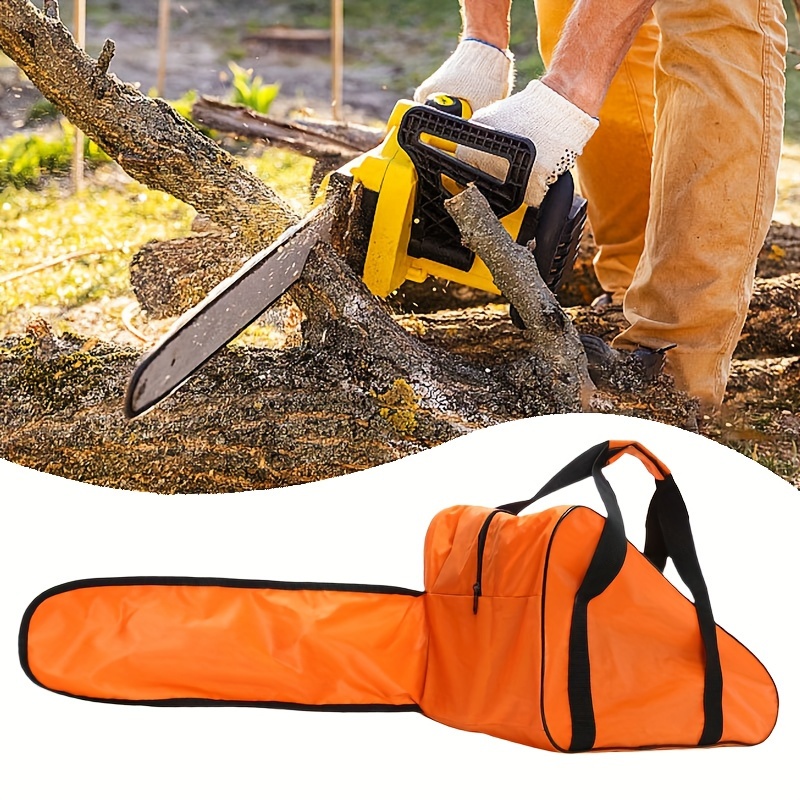 Image of Chainsaw Bag 12inch, 14inch, 16inch Chainsaw Suitcase Oxford Cloth Carpenter Tool Bag Portable Chainsaw Protection Storage Bag Chainsaw Chainsaw Container Chainsaw Accessories Gasoline Saw Parts