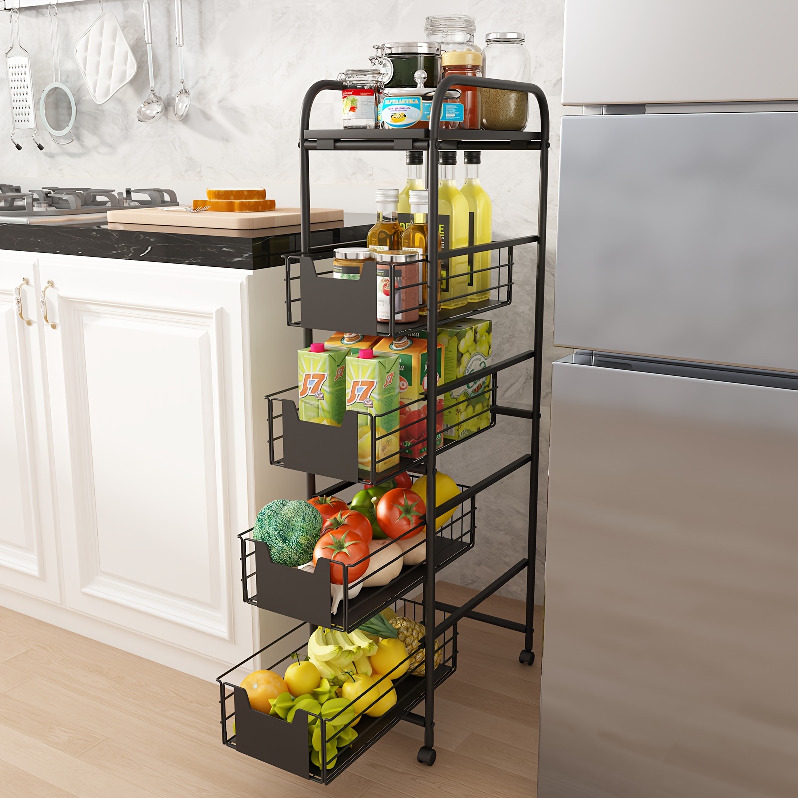 

5-tier Narrow Gap Storage Rack