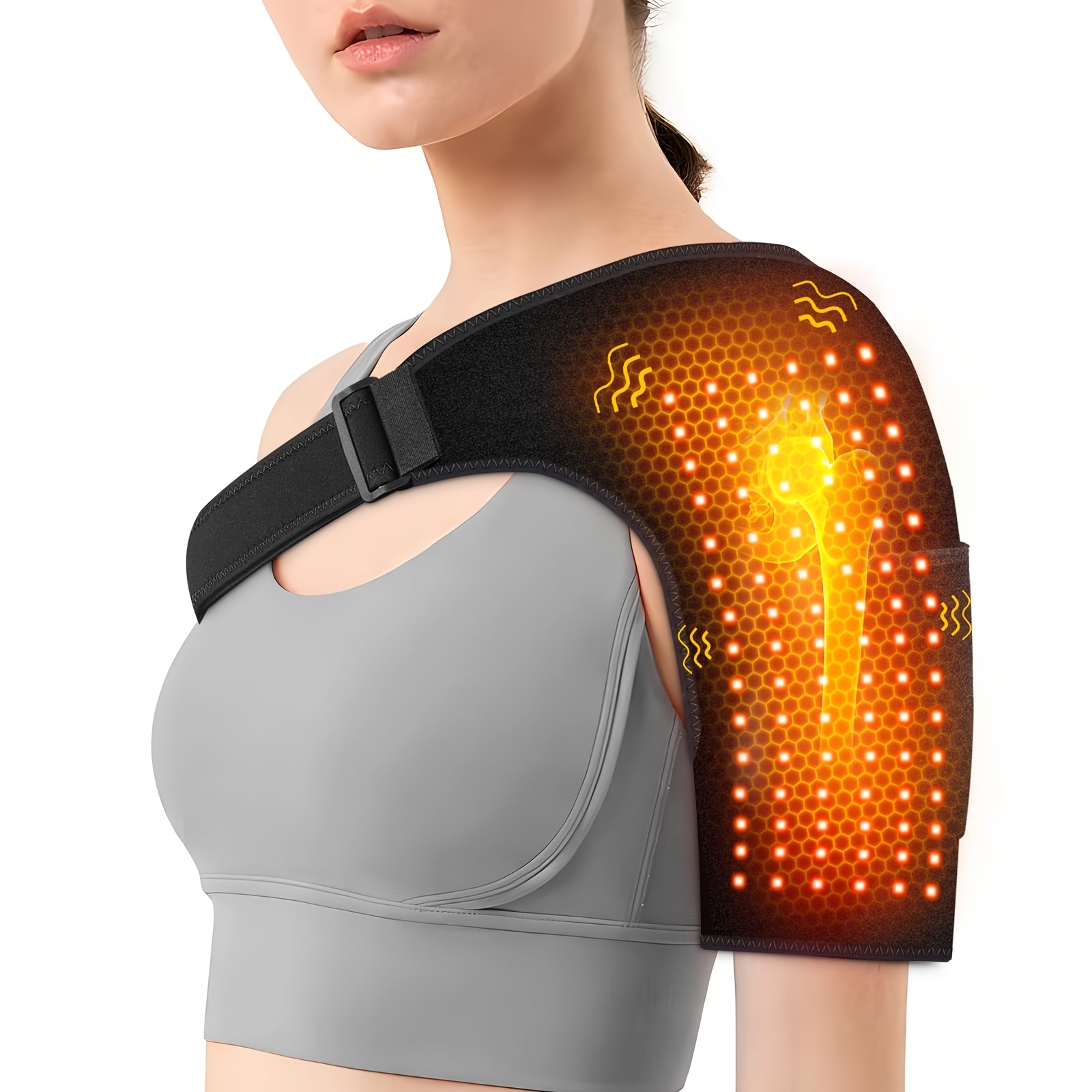 shoulder heating pad sold on Temu United States